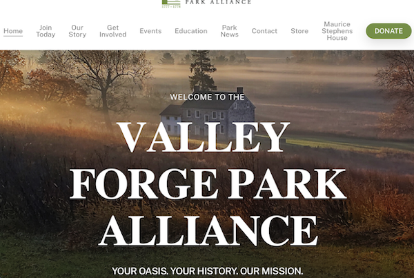 Valley Forge Park Alliance-PA